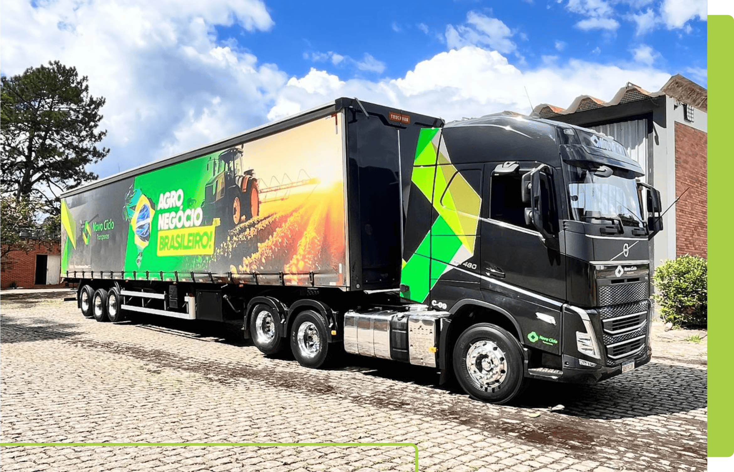 Ilustração de carga expressa